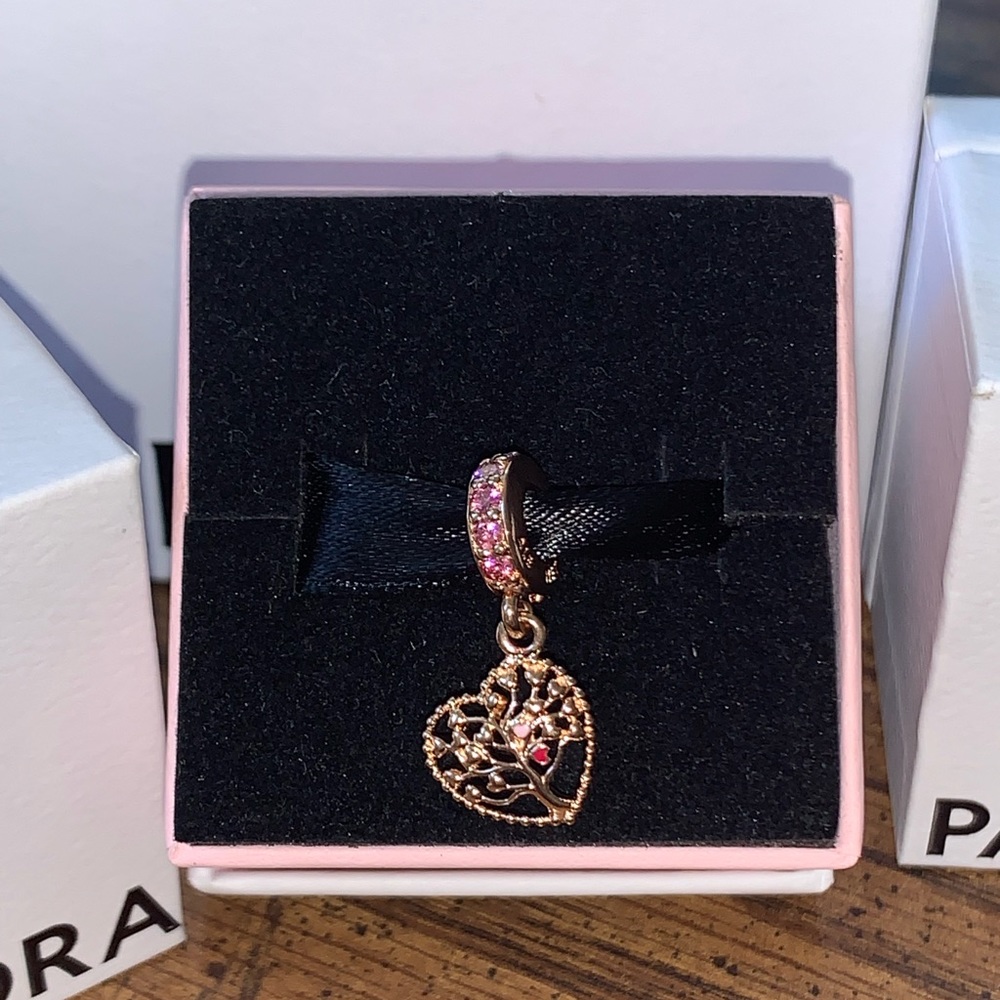 Retired Pandora Rose Tree of love Charm